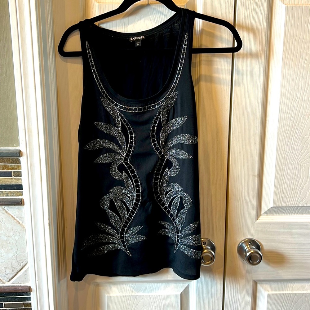Black Express Tank top